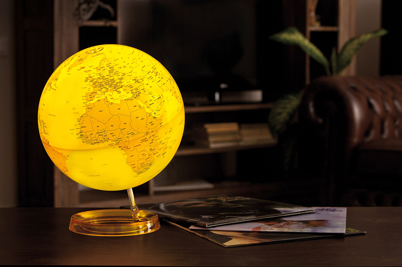 ATMOSPHERE lampada da tavolo mappamondo LIGHT & COLOUR BRIGHT