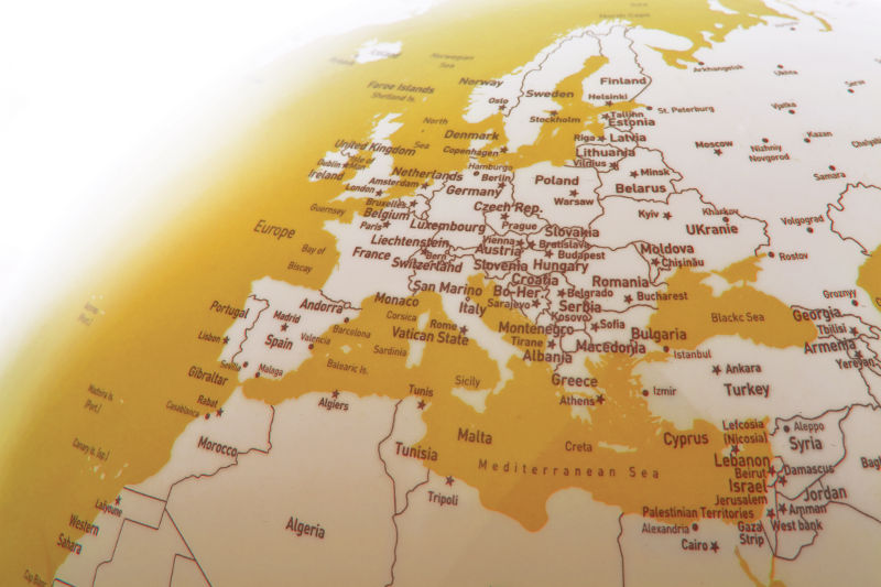 ATMOSPHERE lampada da tavolo mappamondo LIGHT & COLOUR BRIGHT