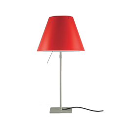 LUCEPLAN lampada da tavolo COSTANZINA RADIEUSE ROSSO PRIMARIO D13 pi/1/2