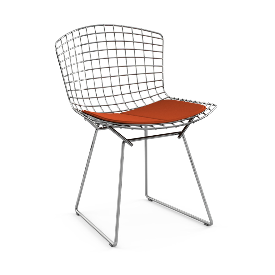 Knoll Chair With Cushion Bertoia Myareadesign It