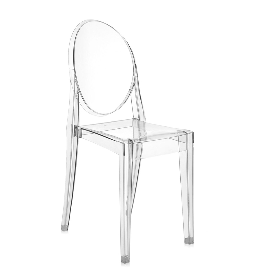 KARTELL sedia VICTORIA GHOST (Cristallo - Policarbonato 2.0 da