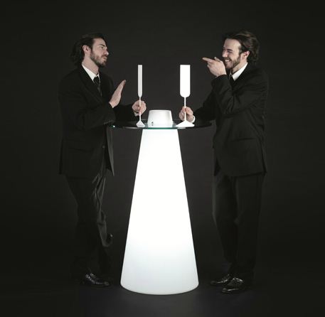 SLIDE tavolino luminoso PEAK