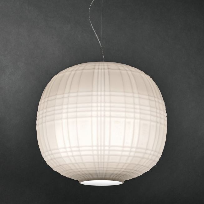 FOSCARINI lampe à suspension TARTAN LED
