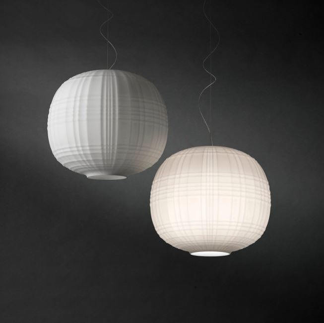 FOSCARINI lampe à suspension TARTAN LED