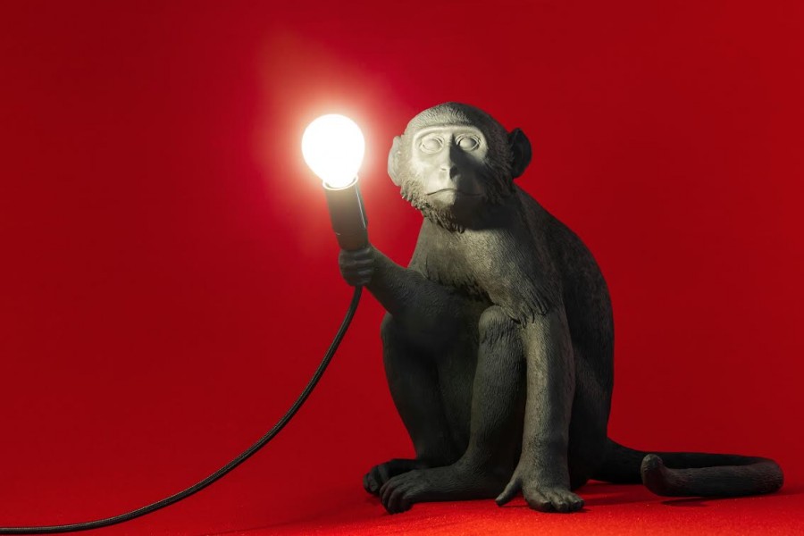 Monkey Lamp Seletti - lampada a forma di scimmia