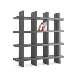 SLIDE free standing bookcase MY BOOK 4X4