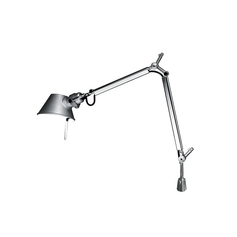 Artemide Tolomeo Micro Lampada da tavolo con morsetto » Alluminio lucido