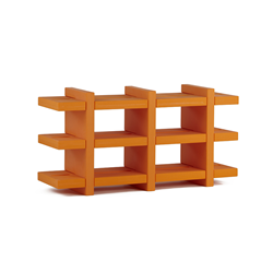 SLIDE free standing bookcase BOOKY 3