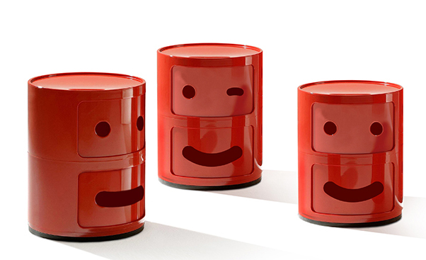 KARTELL comodino COMPONIBILI SMILE