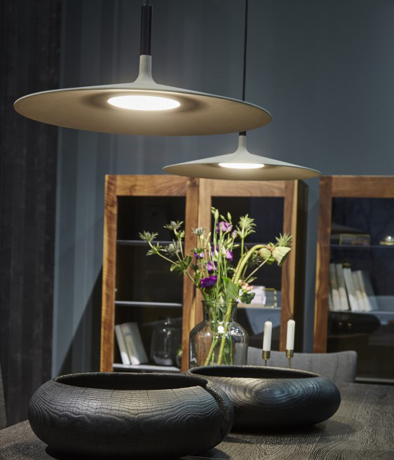 FOSCARINI lampe à suspension APLOMB LARGE à LED