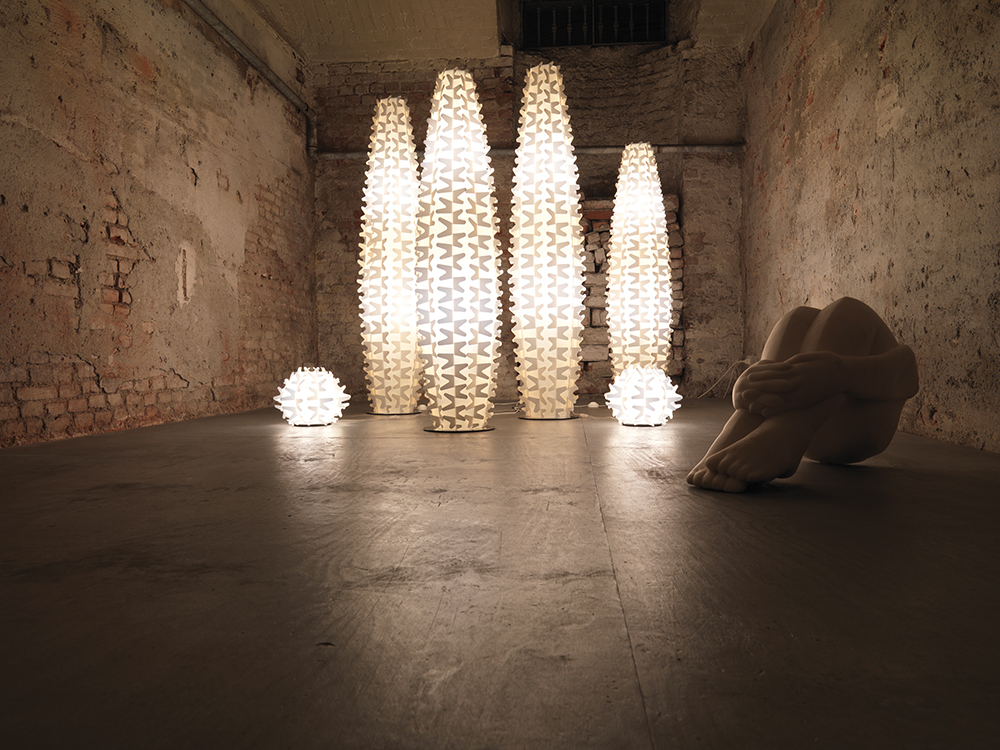 SLAMP lampada da terra CACTUS