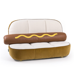 SELETTI upholstered sofa HOT DOG