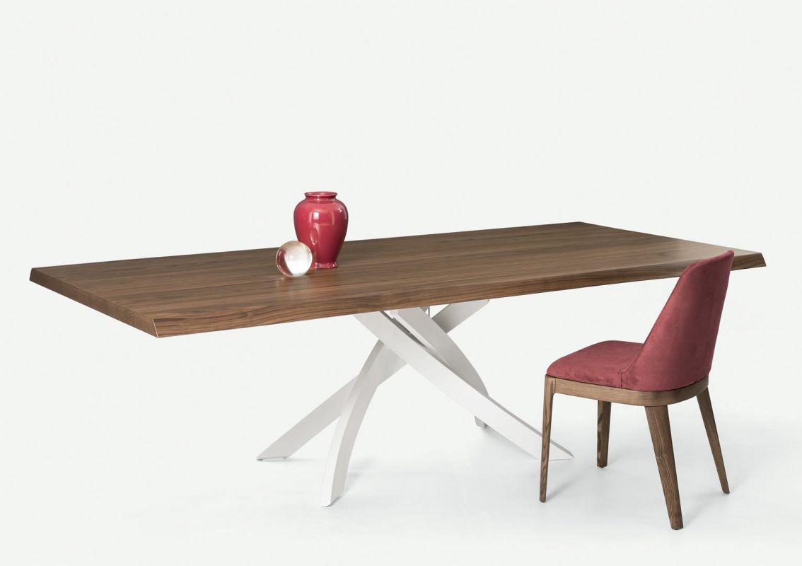 BONTEMPI CASA tavolo con struttura multicolor elegant ARTISTICO 20.01 200x106 cm
