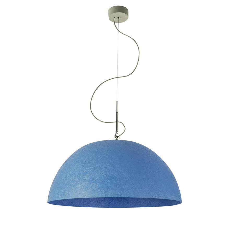 IN-ES.ARTDESIGN lampe à suspenson MEZZA LUNA 1 NEBULITE