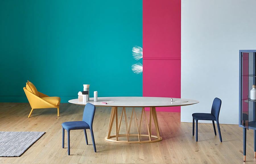 MINIFORMS tavolo ovale ACCO 240x120 cm