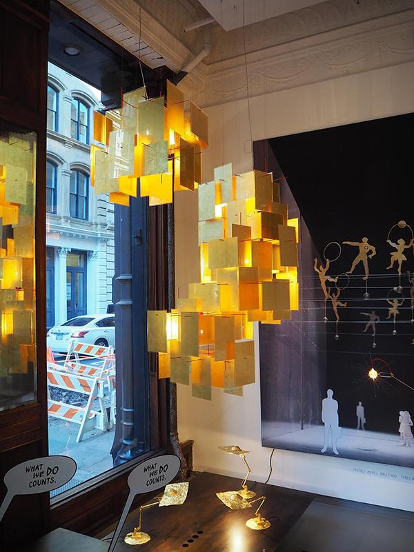 INGO MAURER lampe à suspension 1000 KARAT BLAU