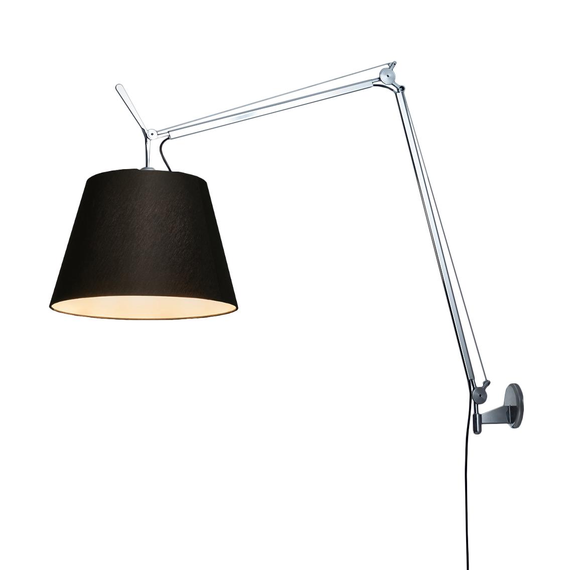 ARTEMIDE lampada da parete TOLOMEO MEGA Ø 36 cm con dimmer su cavo 