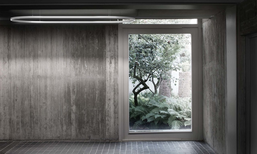 NEMO STUDIO lampada a sospensione ZIRKOL OVALE 2x1 m UP-DOWNLIGHT