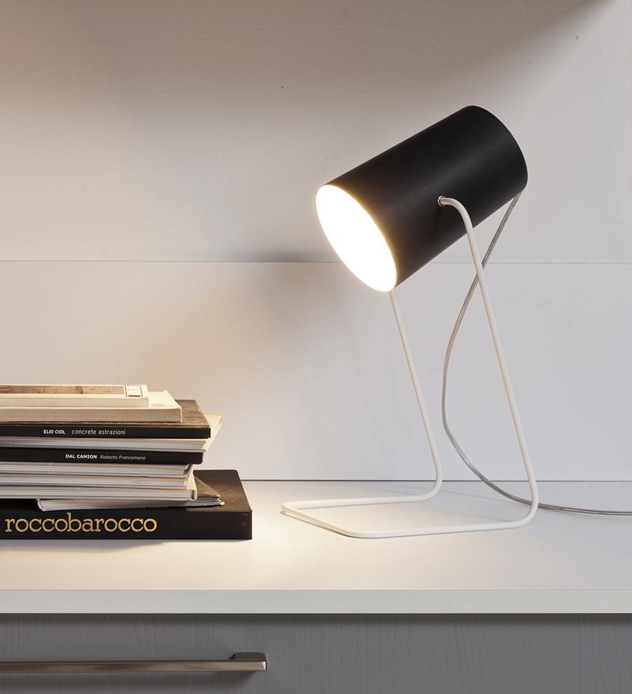 IN-ES.ARTDESIGN lampada da tavolo PAINT T LAVAGNA