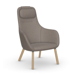 VITRA armchair HAL LOUNGE CHAIR in Cosy 2 fabric