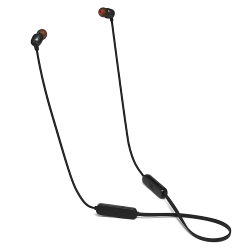 JBL headphones TUNE 115BT BLACK In-Ear Wireless Bluetooth Microphone