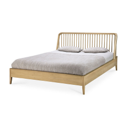 ETHNICRAFT bed SPINDLE for 180x200 cm mattress