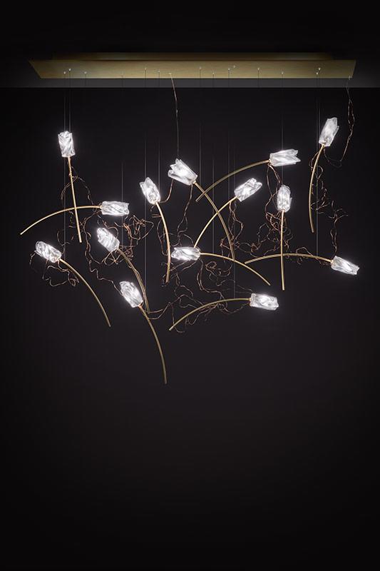 SLAMP lampada a sospensione TULIP 14 ROUND