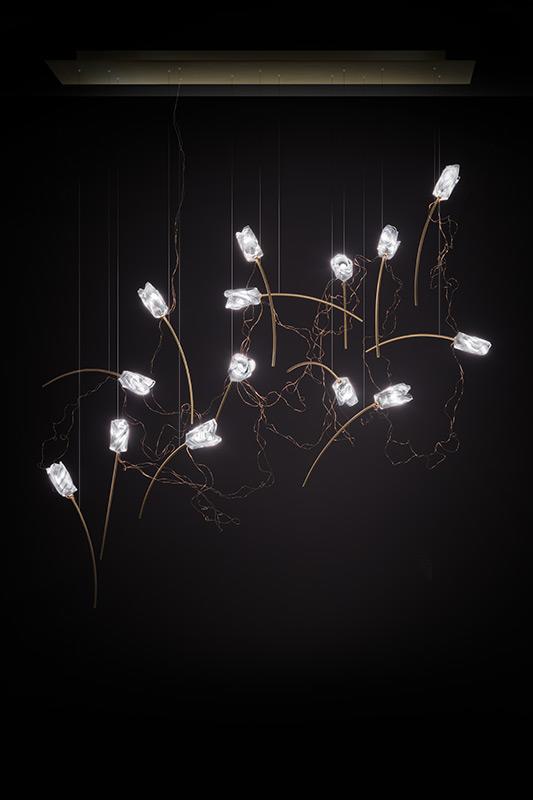 SLAMP lampada a sospensione TULIP 14 ROUND