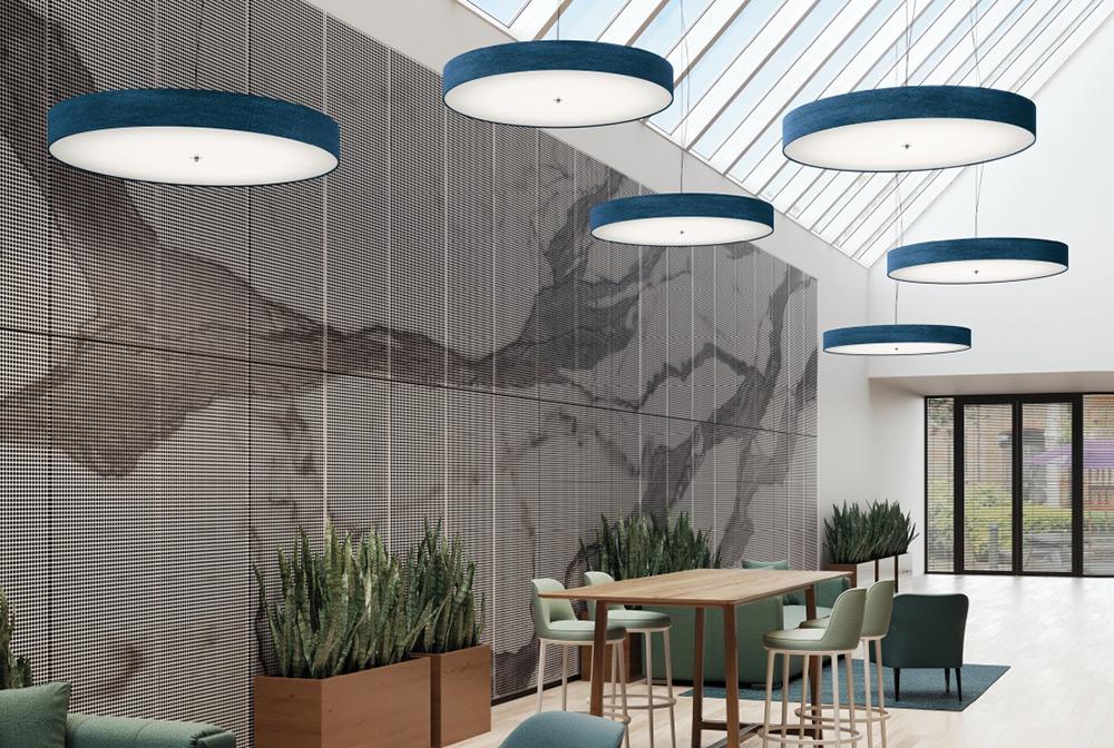 MODOLUCE lampada a sospensione DISCOVOLANTE LED DIMMER DALI Ø 60 cm