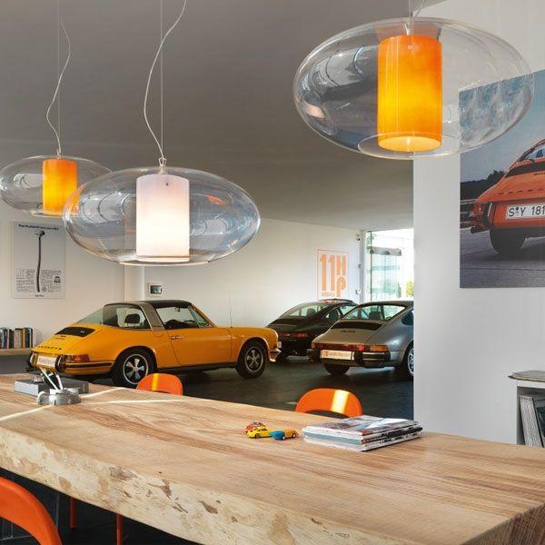 MODOLUCE lampe à suspension ELLISSE 60 cm