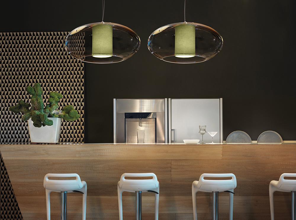 MODOLUCE lampe à suspension ELLISSE 60 cm