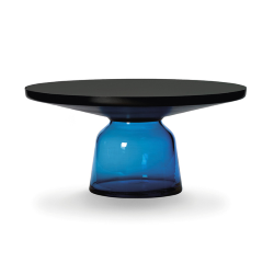 CLASSICON BELL COFFEE TABLE with black solid steel frame