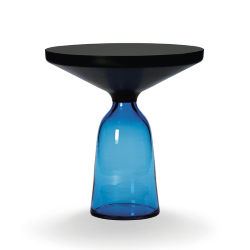 CLASSICON tavolino BELL SIDE TABLE con stuttura in acciaio nero