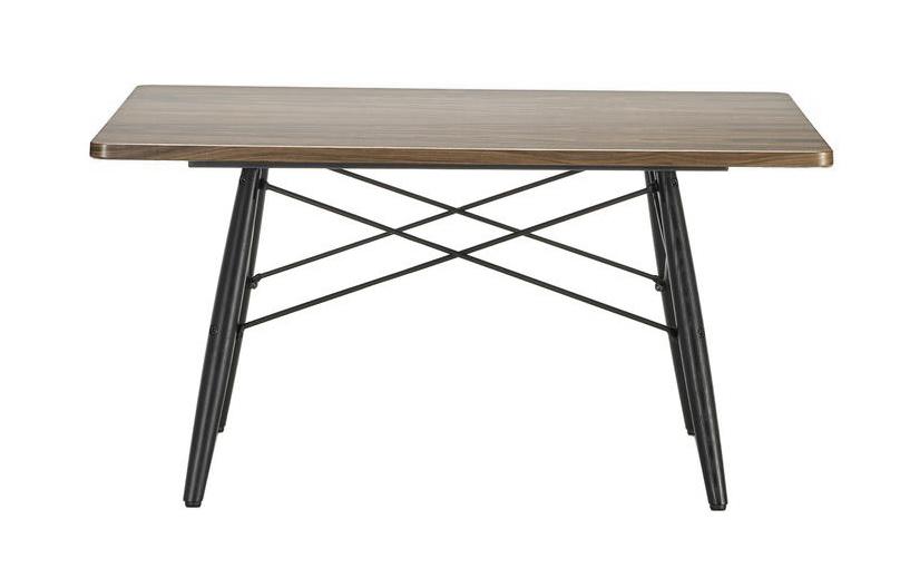 VITRA square EAMES COFFEE TABLE American walnut Solid oiled wood solid ash and steel MyAreaDesign