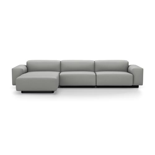 VITRA divano a tre posti con chaise longue a sinistra SOFT MODULAR SOFA