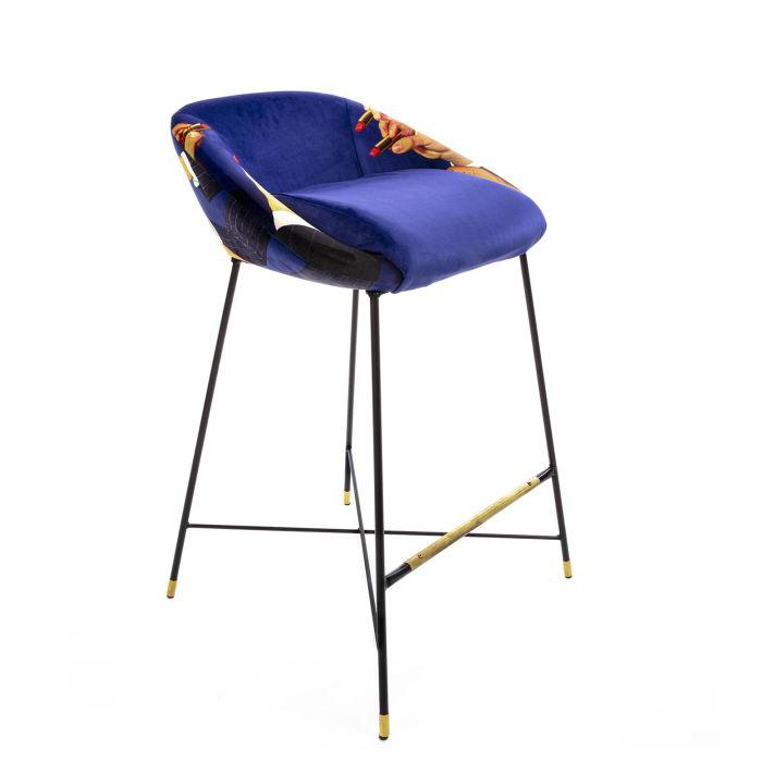 SELETTI sgabello imbottito TOILETPAPER STOOL