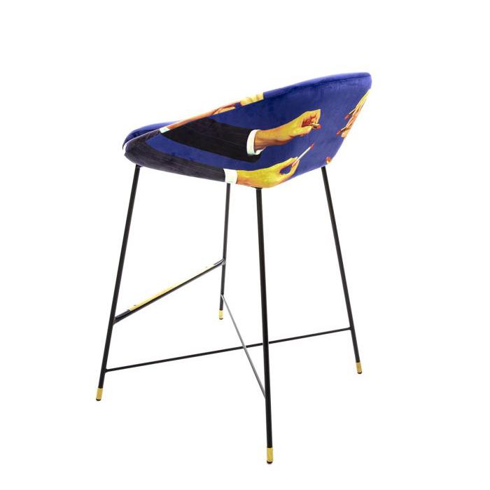 SELETTI sgabello imbottito TOILETPAPER STOOL