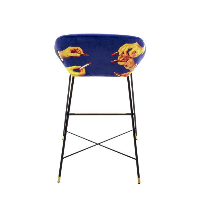 SELETTI sgabello imbottito TOILETPAPER STOOL