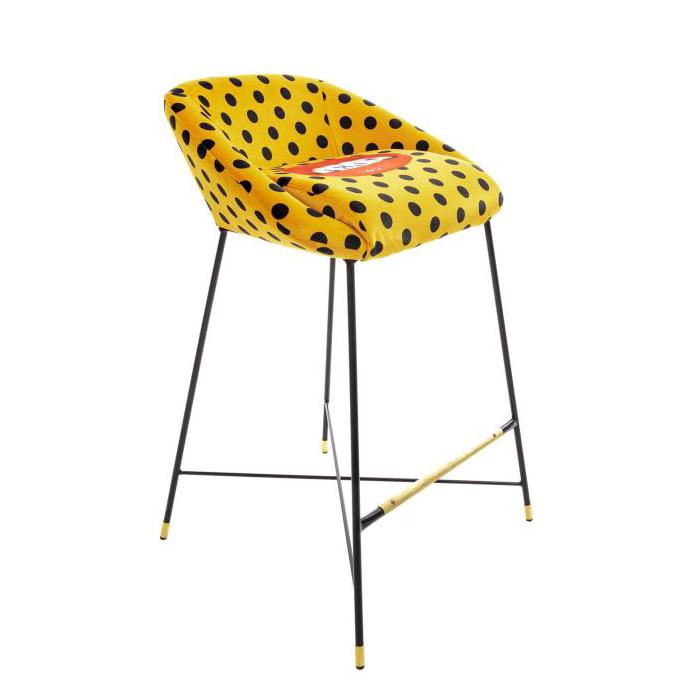 SELETTI sgabello imbottito TOILETPAPER STOOL