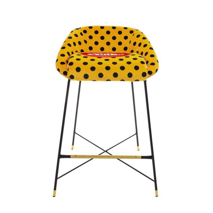 SELETTI sgabello imbottito TOILETPAPER STOOL