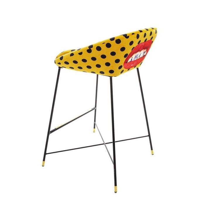 SELETTI sgabello imbottito TOILETPAPER STOOL