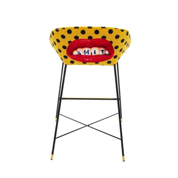 SELETTI sgabello imbottito TOILETPAPER STOOL