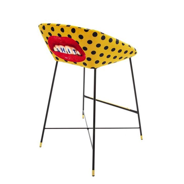 SELETTI sgabello imbottito TOILETPAPER STOOL
