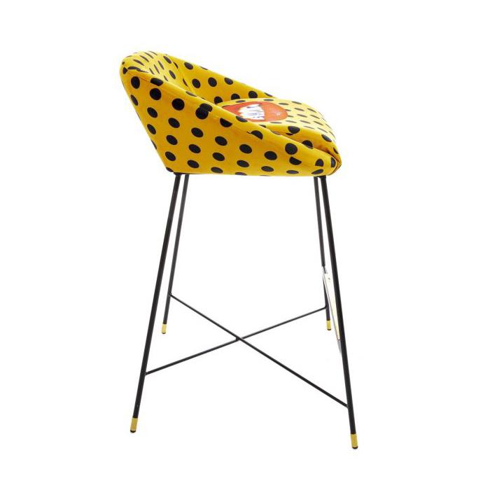 SELETTI sgabello imbottito TOILETPAPER STOOL