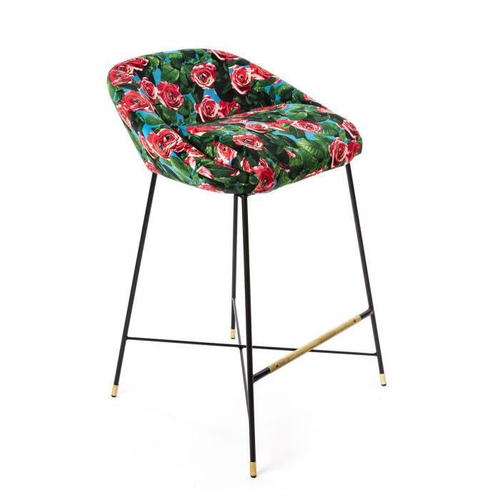 SELETTI sgabello imbottito TOILETPAPER STOOL