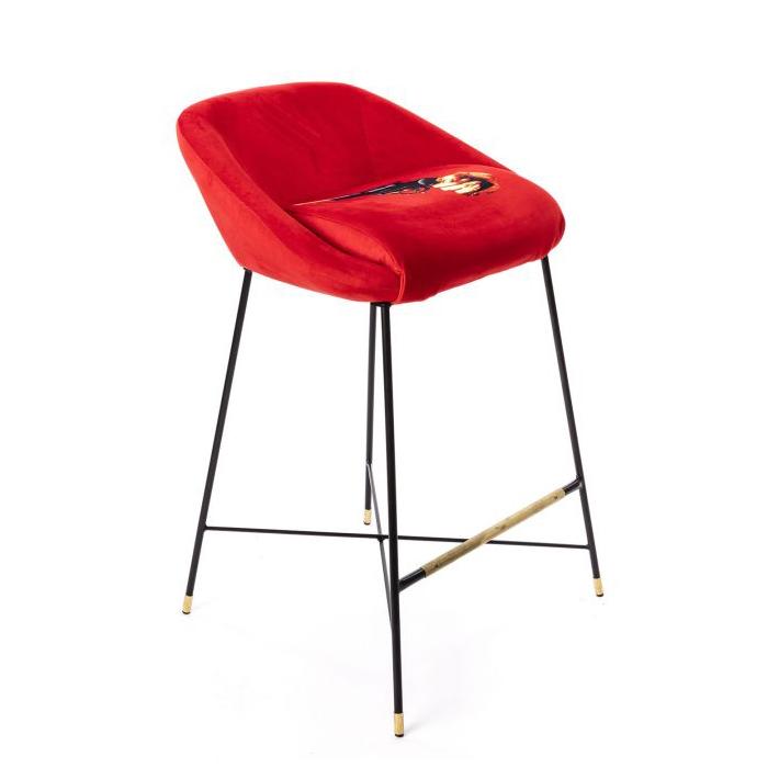 SELETTI sgabello imbottito TOILETPAPER STOOL