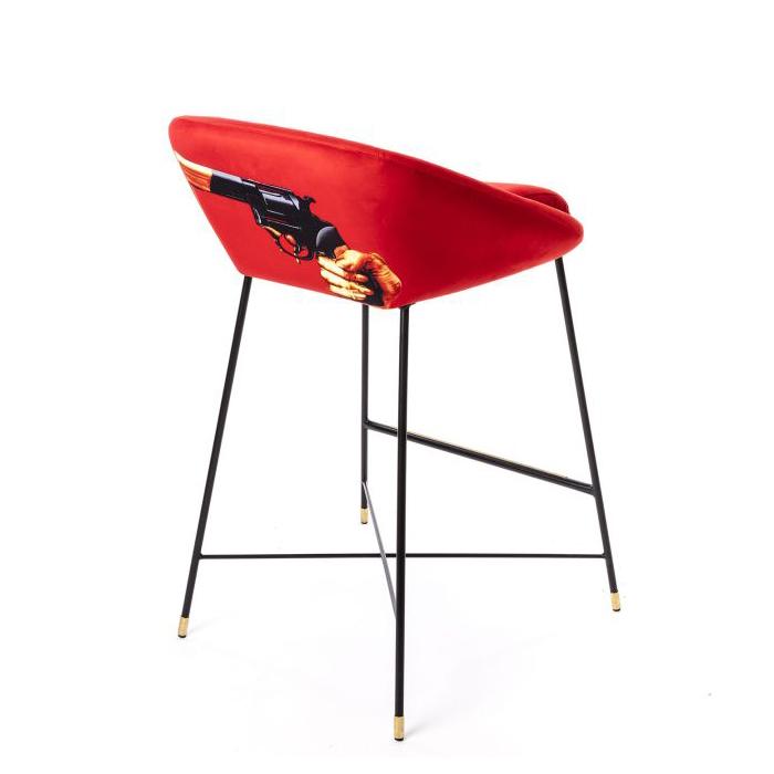 SELETTI sgabello imbottito TOILETPAPER STOOL