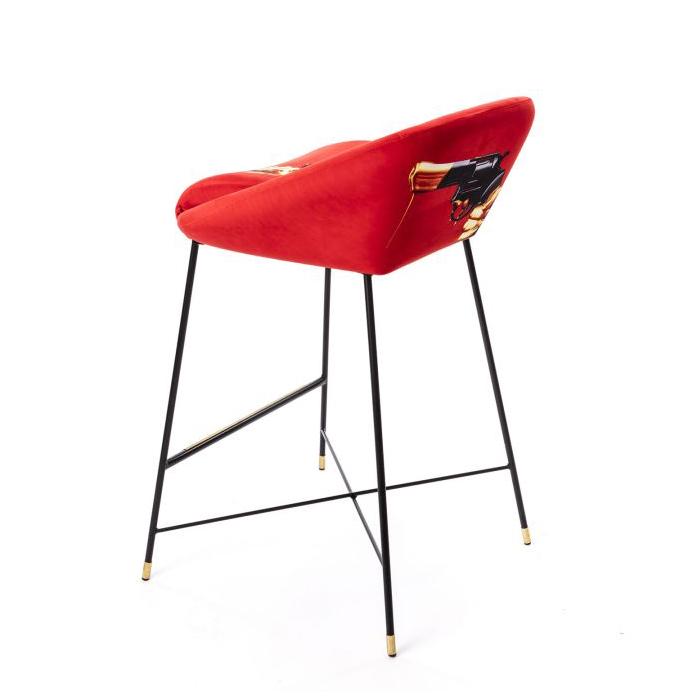 SELETTI sgabello imbottito TOILETPAPER STOOL