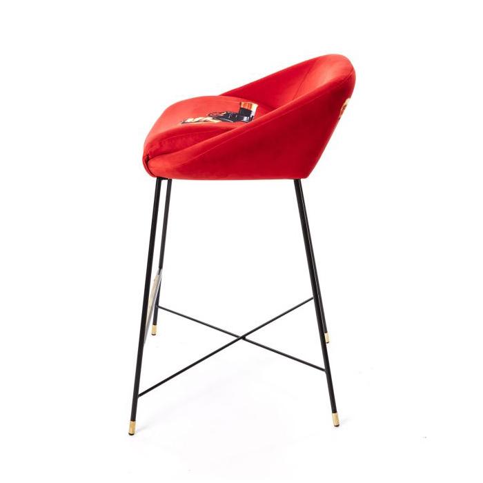 SELETTI sgabello imbottito TOILETPAPER STOOL