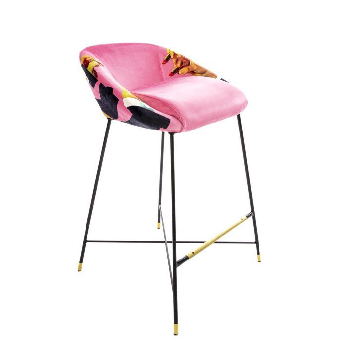 SELETTI sgabello imbottito TOILETPAPER STOOL